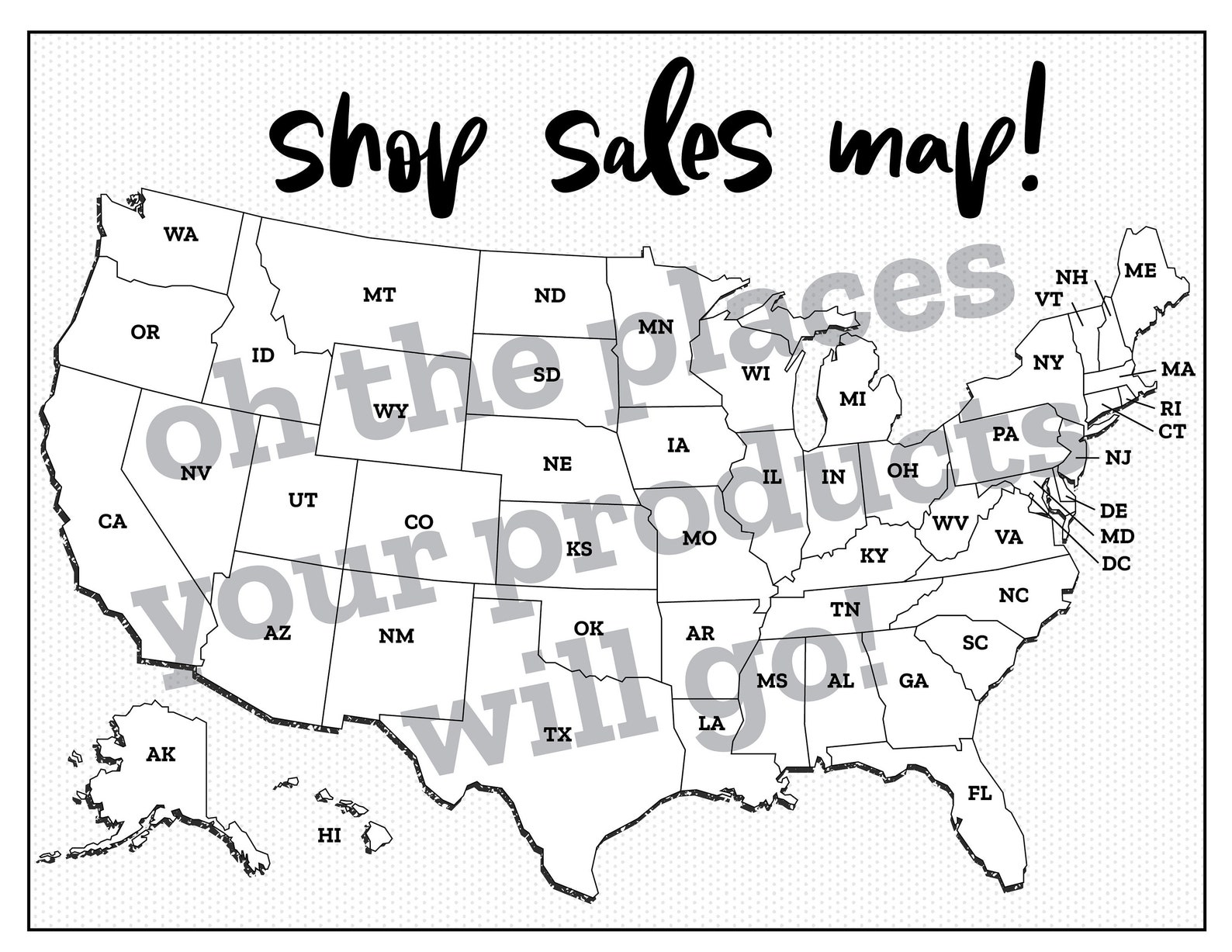 Shop Sales Tracker Map Etsy Sales Map Where Ive Shipped Etsy