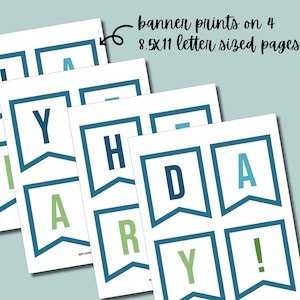 Happy Fathers Day Banner, druckbare Wimpelkette für Zuhause Vatertagsdekor, druckbare Vatertagsdekoration Bild 3