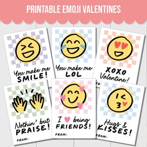 Cartões fofos de emojis de dia dos namorados para crianças, troca de cartões de dia dos namorados em sala de aula, cartões fofos de emojis de dia dos namorados para adolescentes, cartões fofos de dia dos namorados para adolescentes