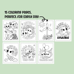 Earth Day Printable Activity Bundle with Coloring Pages, Word Search, Word Scramble, Games & Maze Activities! Earth Day Kids Activities image 7