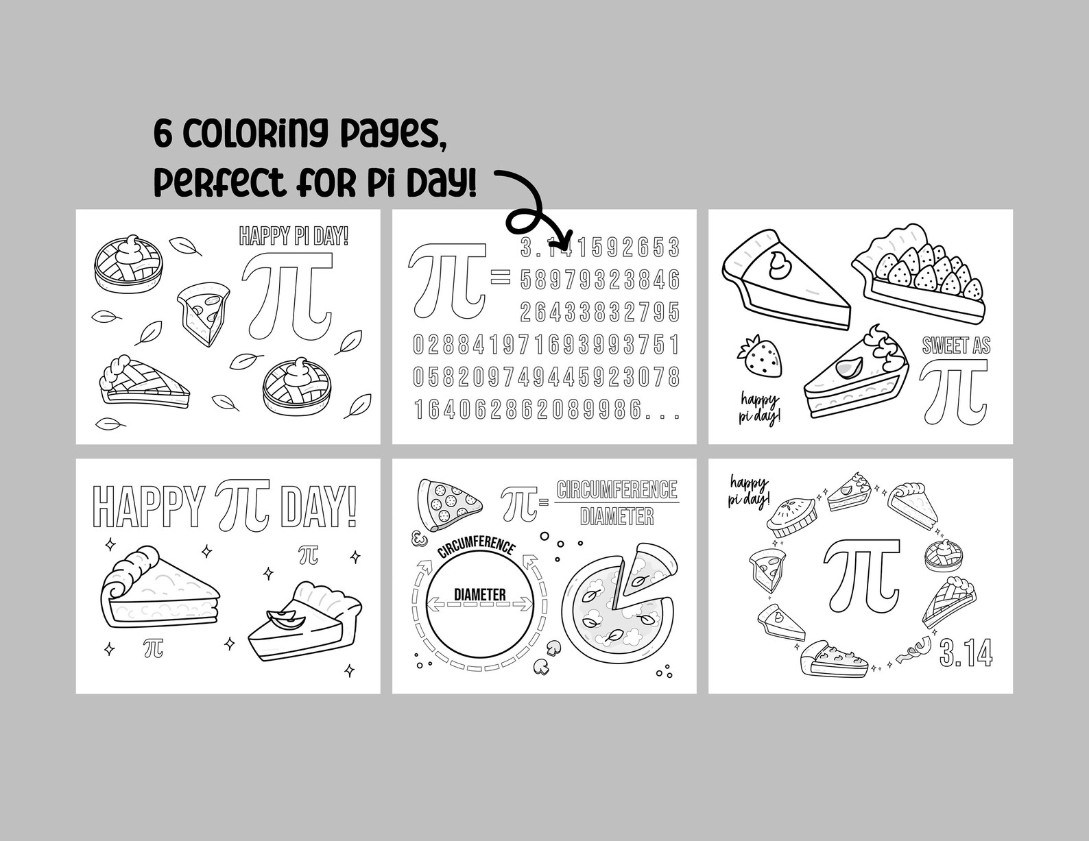 Pi Day Activity Bundle for Pi Day Classroom Celebration, Fun Pi Day ...