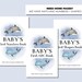 Ocean Baby Shower ABC Book Activity Printable Baby's 1st - Etsy