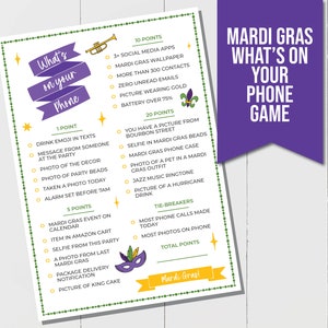 carnival mardi gras whats included