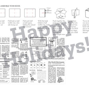 Mini Newspaper for Elf, Easy Elf Activity, Elf Newspaper From the North ...
