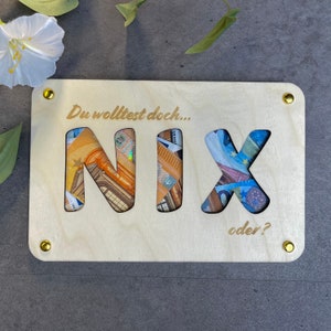 Holz Geschenkkarte Für Hochzeiten - Kreative Geldgeschenk Verpackung