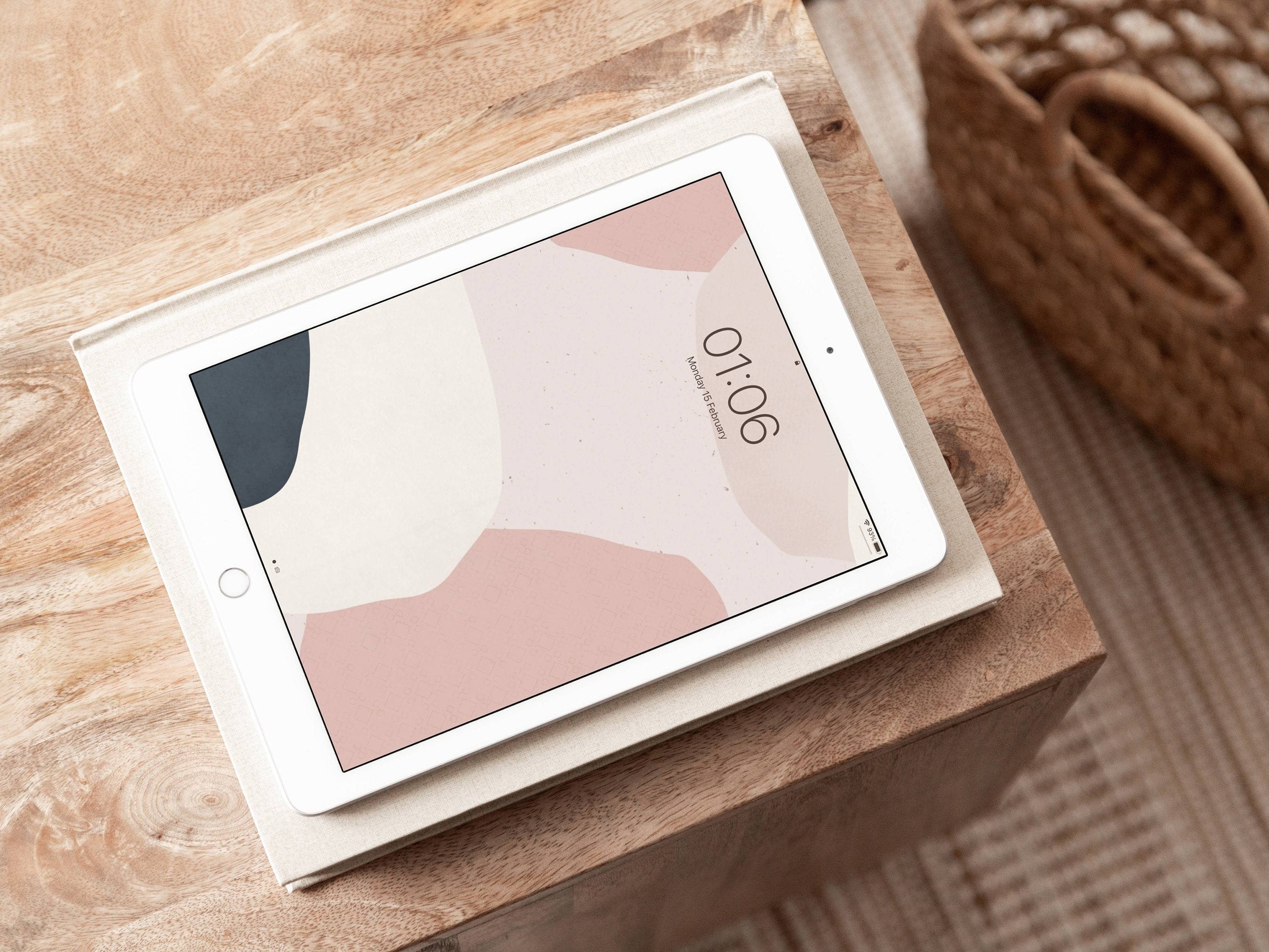 12 Pack Pink Abstract iPad Wallpapers. Android iPhone | Etsy