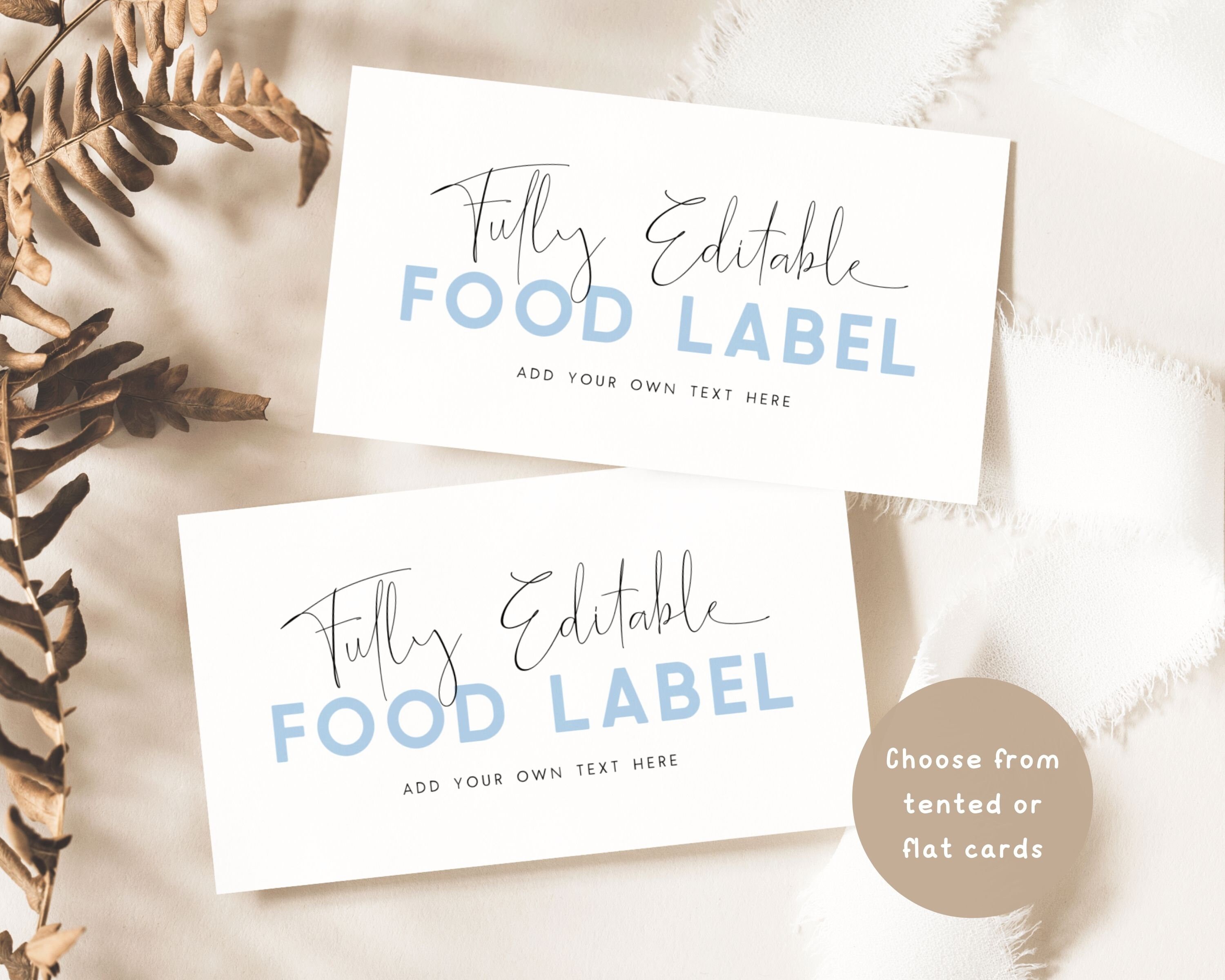 Bear 2nd Birthday Food Labels Template. Beary Second Birthday Party ...