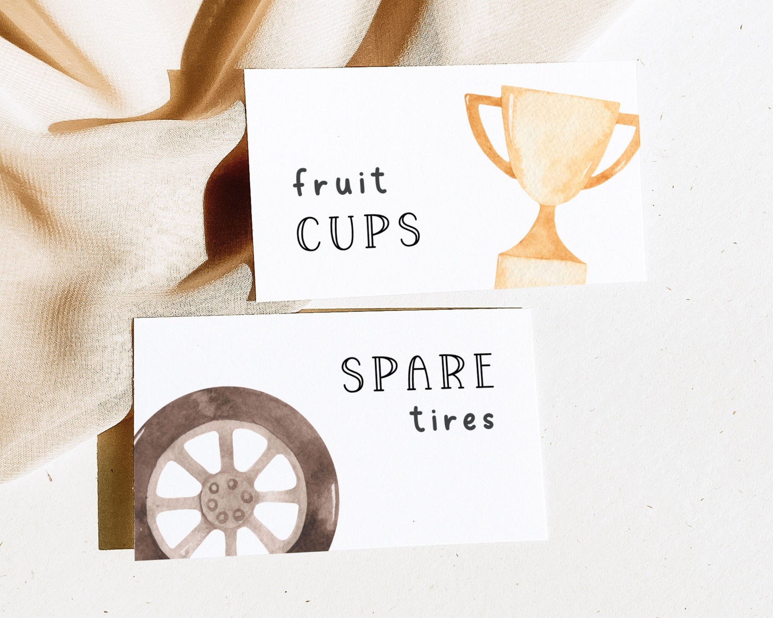 Two Fast Race Car Food Labels 2nd Birthday Template. Second Birthday ...