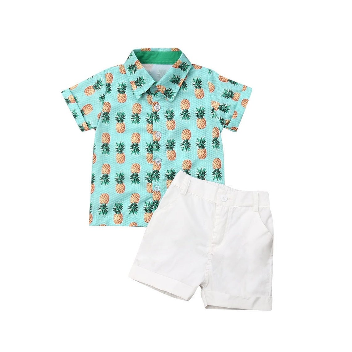 Pineapple Clothes Sets Short Sleeve Shirt Tops Shorts Pants | Etsy