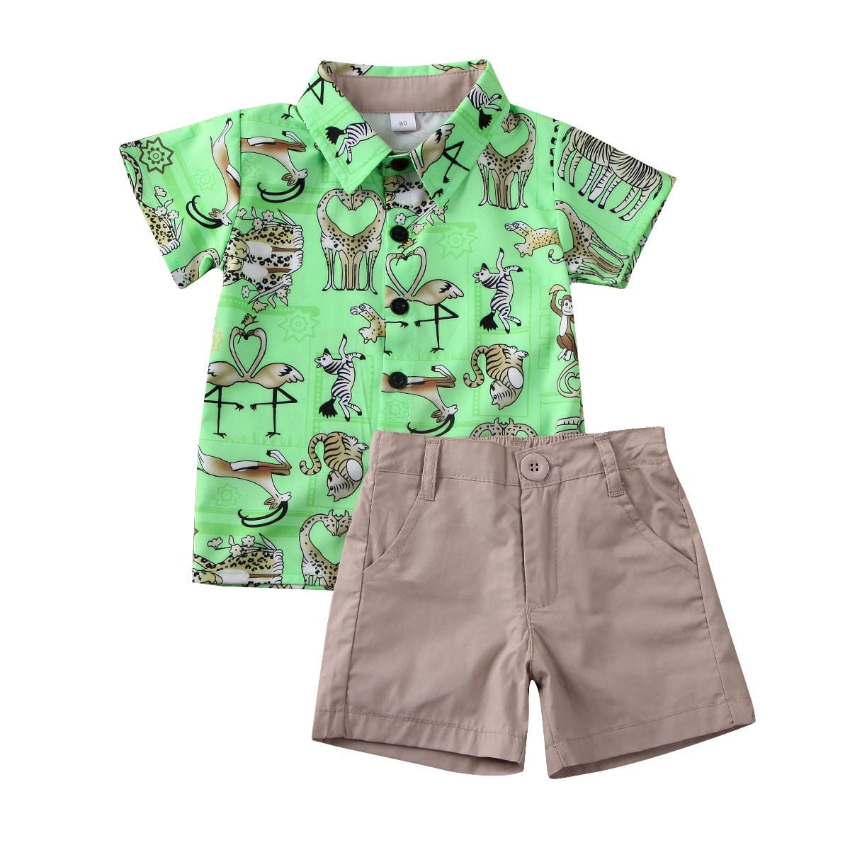 Baby Boys Fashion Shirt Top S Pants Shorts Animals Outfits - Etsy