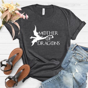 Mother of Dragon Shirt. Mom Est shirt, Mother's day Shirt, Mom Mimi Gigi Aunt Father shirt, Mother's Day,Mother Gift, Dragon Family shirts