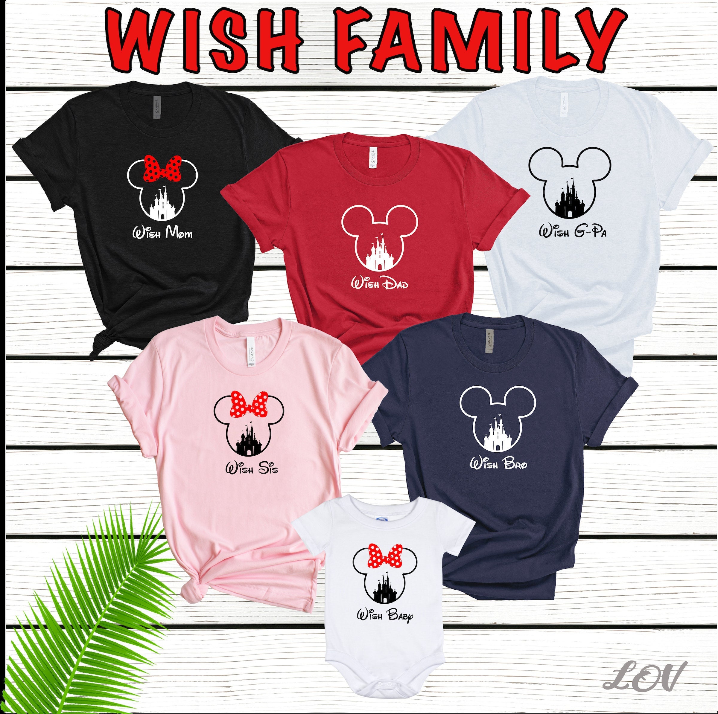 make a wish disney shirts