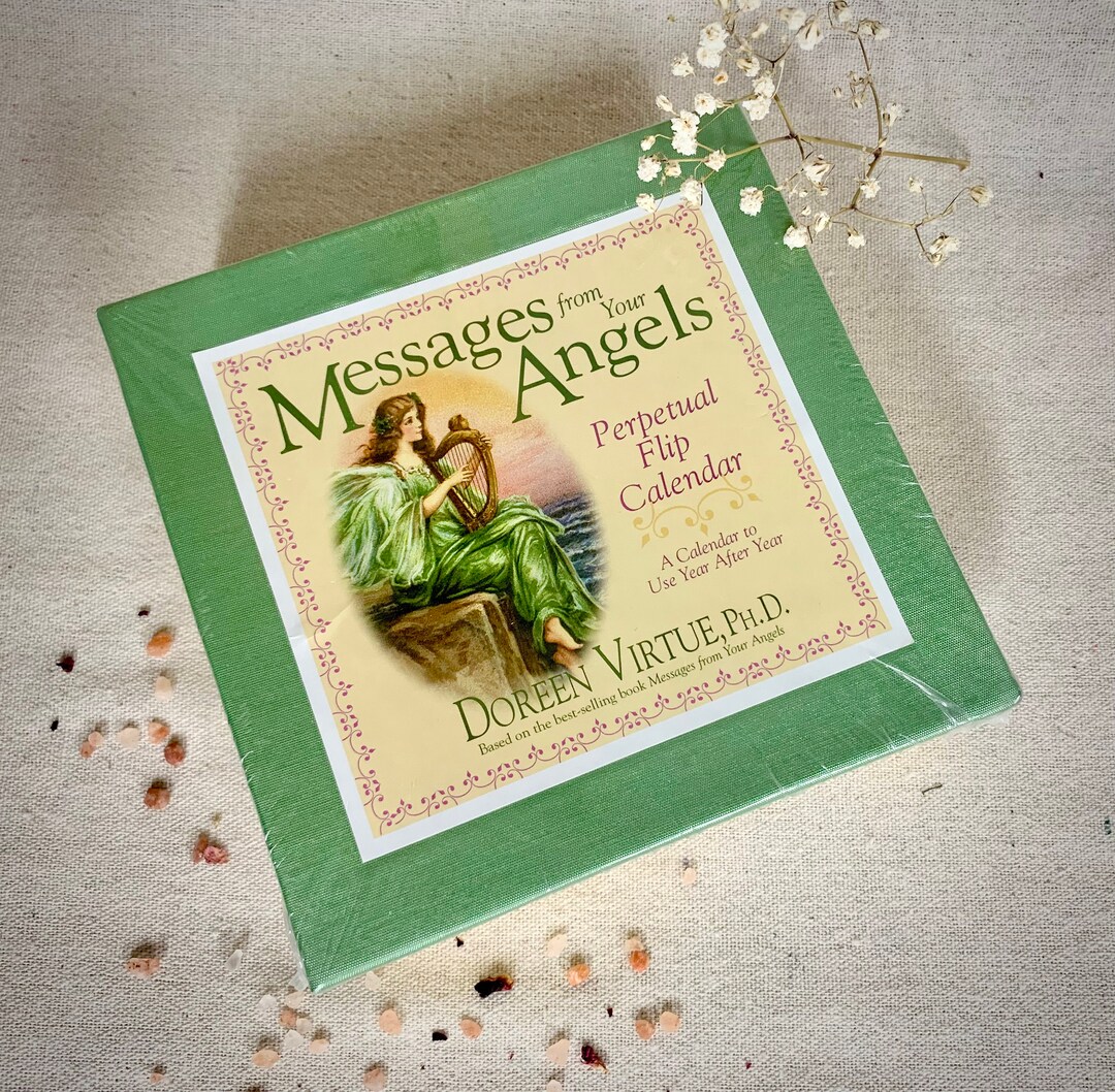 Messages From Your Angels, Perpetual Flip Calendar, Doreen Virtue, Use