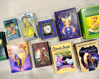 SALE!!  LOT of 10 Oracle & Tarot Decks!!