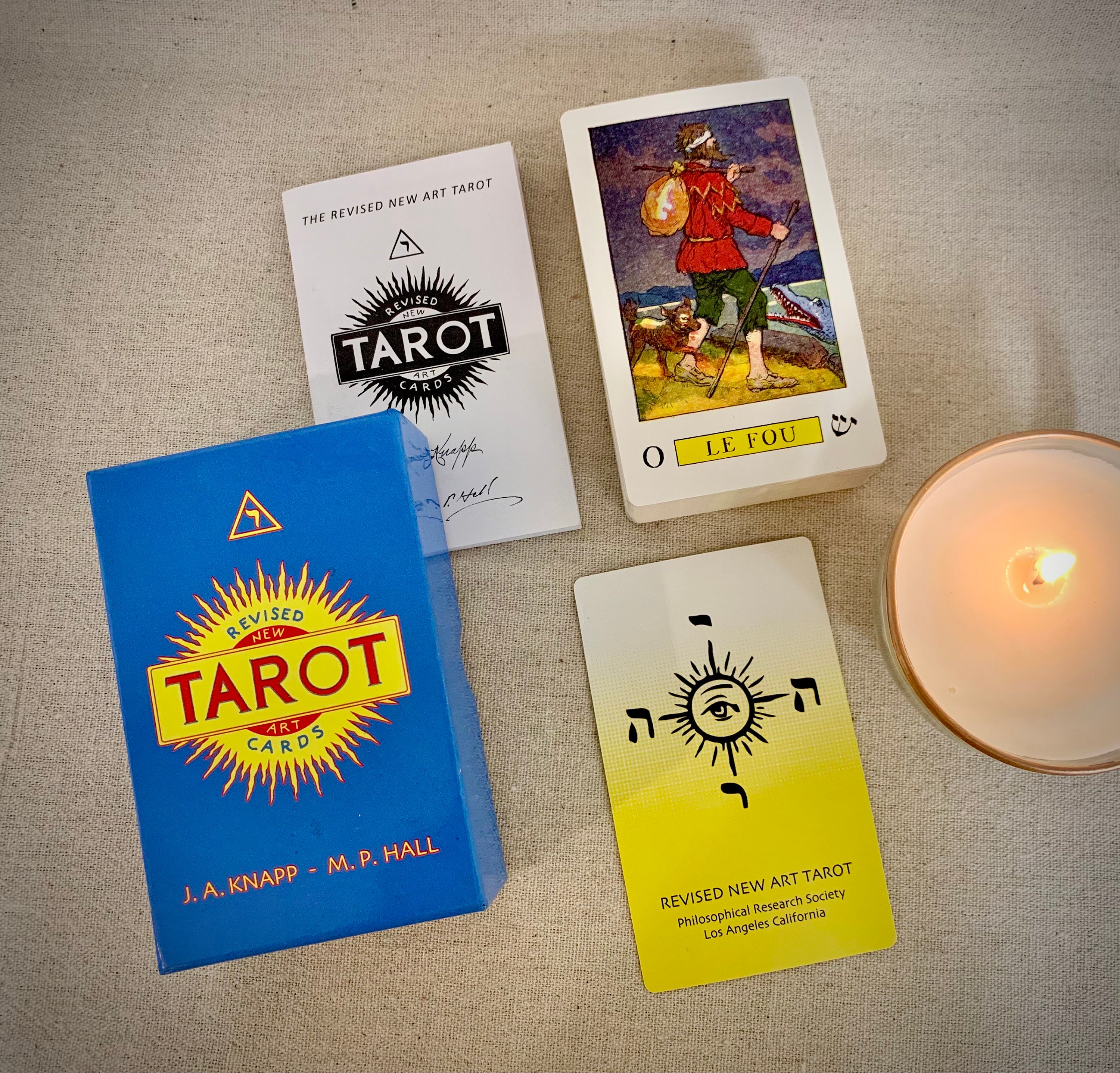 Revised New Art Tarot Rare 2013 Signed Knapp - Etsy