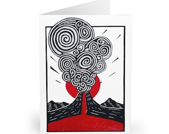 Volcanic Greeting Cards (5 Pack)