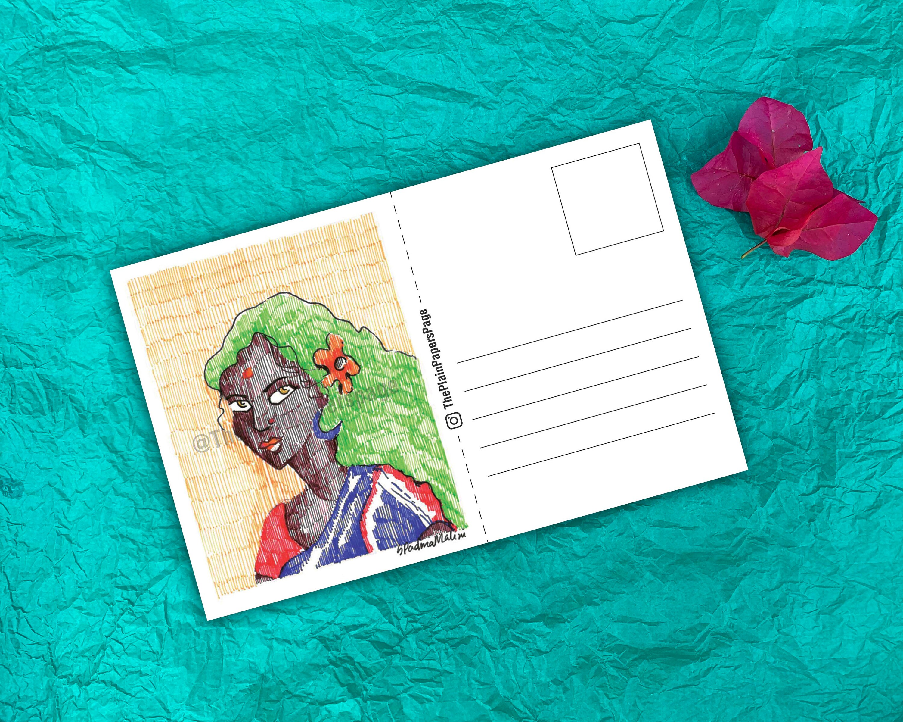 Assorted Postcard Set of 10 the Plain Papers Etsy Australia