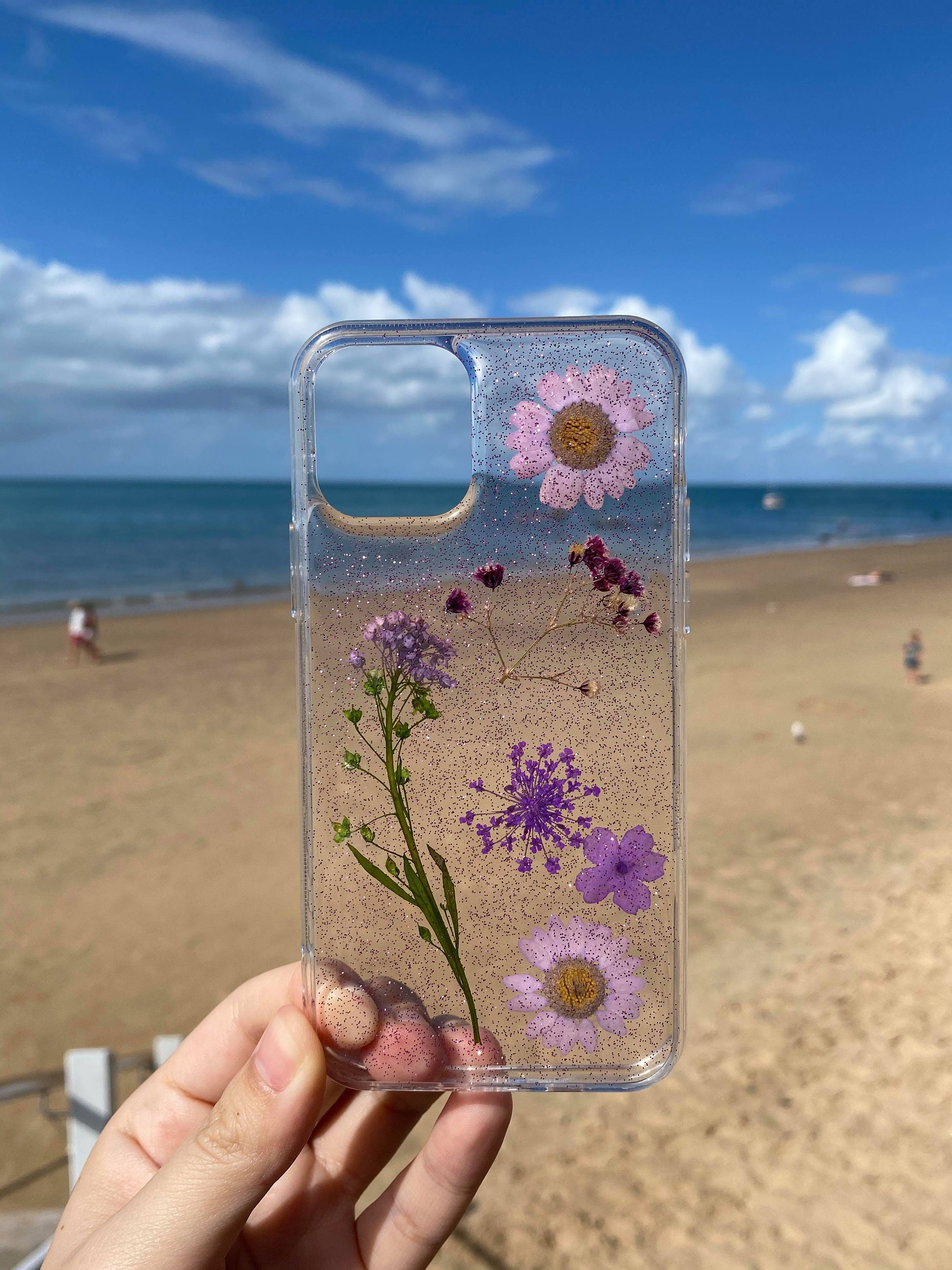 Handmade Pressed Flower IPhone Case resin phone case | Etsy
