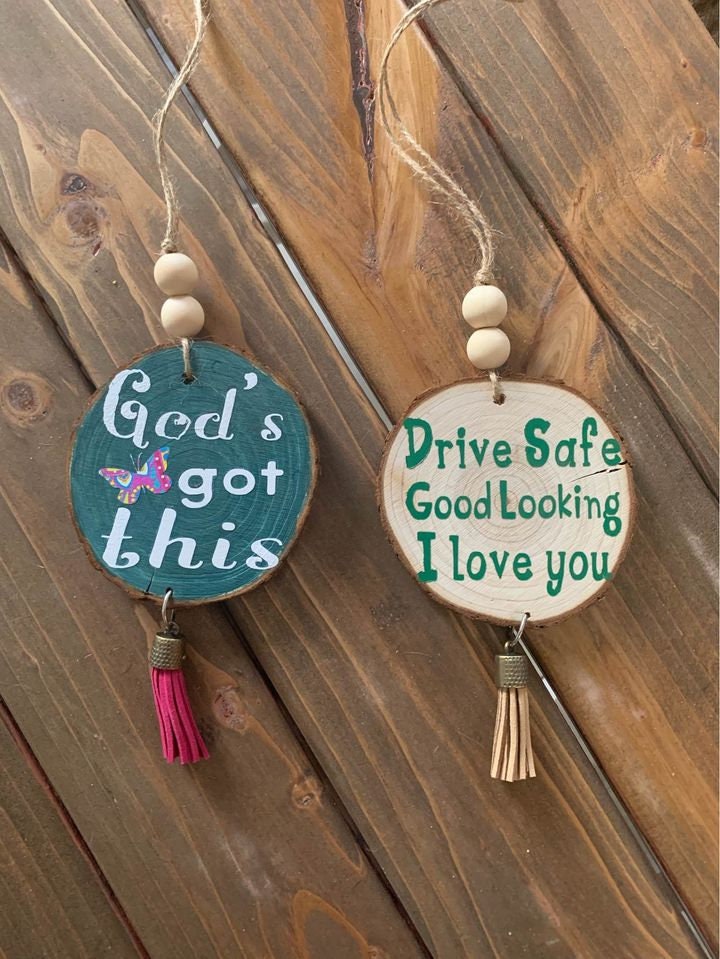 Rear View Mirror Charmscar Ornamentfree SHIPPING Etsy