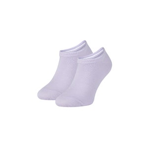 Violet Sneaker Socks (1 pair) | Cotton Socks | Basic | Kids Socks | Socks for Girls and Boys | Short Socks | ZOOKSY