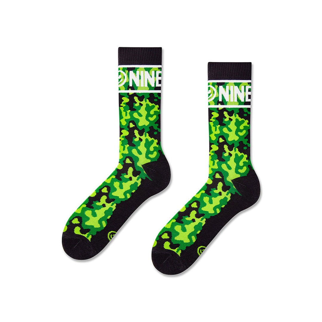 Forest Morocco Retro Socks Skater Cotton Socks Soft Crew Sock Tennis ...