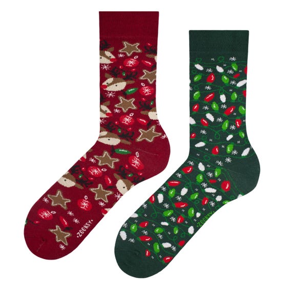 Chaussettes de Noël pour hommes et femmes, tailles 36-40, 41-46
