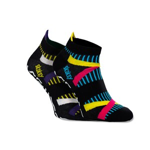 ZOOKSY Socks Extreme Design Low Cut Anti-Slip Sport Socks Yoga Fitness Balet Adults | Women's Socks | Men's Socks