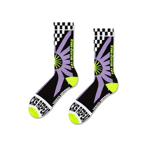 Fluorescent Socks Glowing in the UV Light UNITY Adults | Women&#39;s Socks | Men&#39;s Socks | Gift for Men | Gift for Women | ZOOKSY