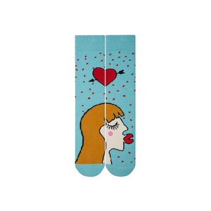 ZOOKSY Lovers - Socks Set For a Couple Adults | Women&#39;s Socks | Men&#39;s Socks | Gift for Men | Gift for Women