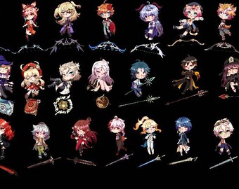 Llaveros de Genshin Impact [EN STOCK]