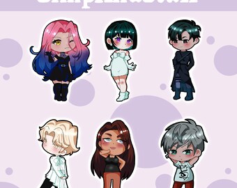 Llaveros de escenario alienígena [INSTOCK]