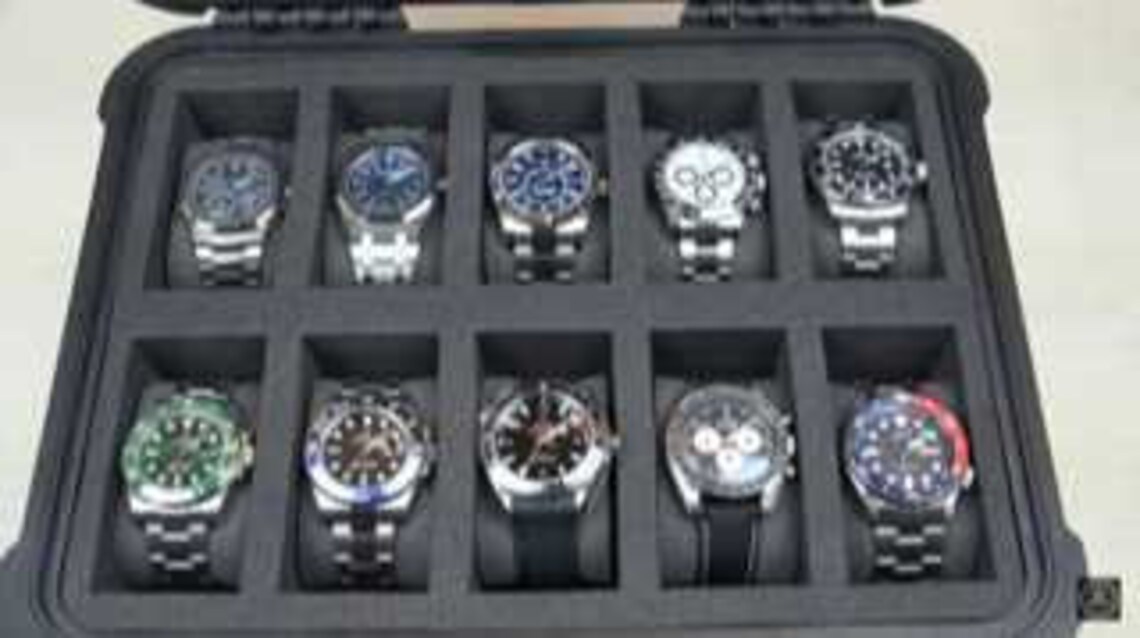 Pelican Case 1400 Replacement Foam Insert for 10 Watches FOAM ONLY Etsy