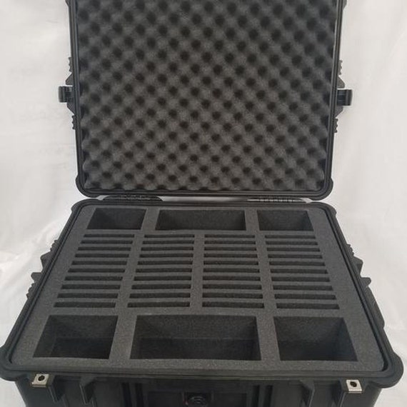 Pelican Case 1610 With Foam Insert for 40 Tablets and Accessories CASE &  FOAM 