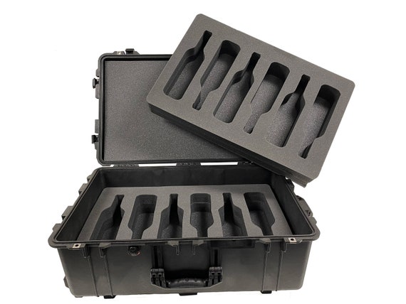 Pelican Air Case 1535 Range Case Foam Insert for 7 Handguns and Magazines  FOAM ONLY 