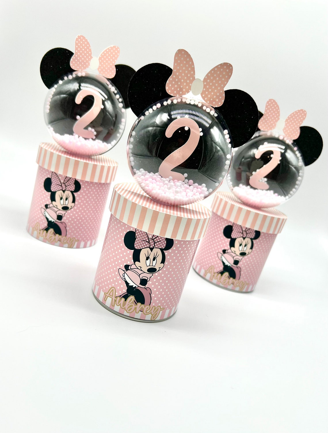 Custom Minnie Mouse Light Pink Pringles / Pringles Favor Box / - Etsy