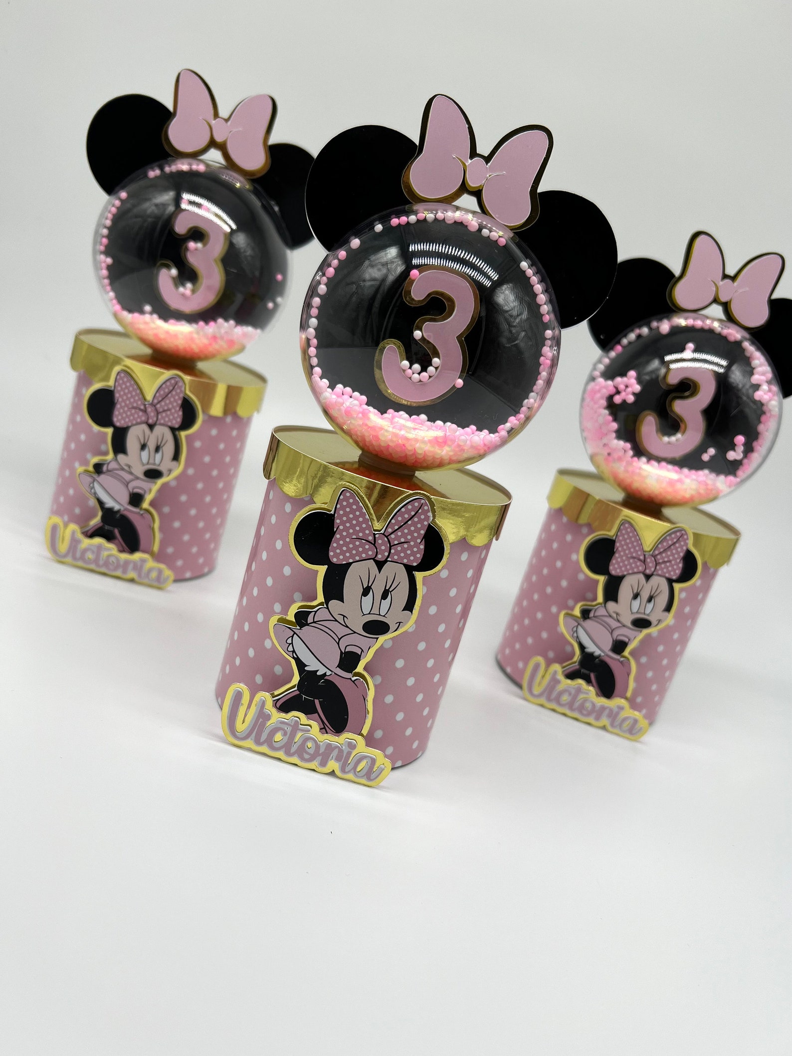 Custom Minnie Mouse Light Pink Pringles / Pringles Favor Box / - Etsy