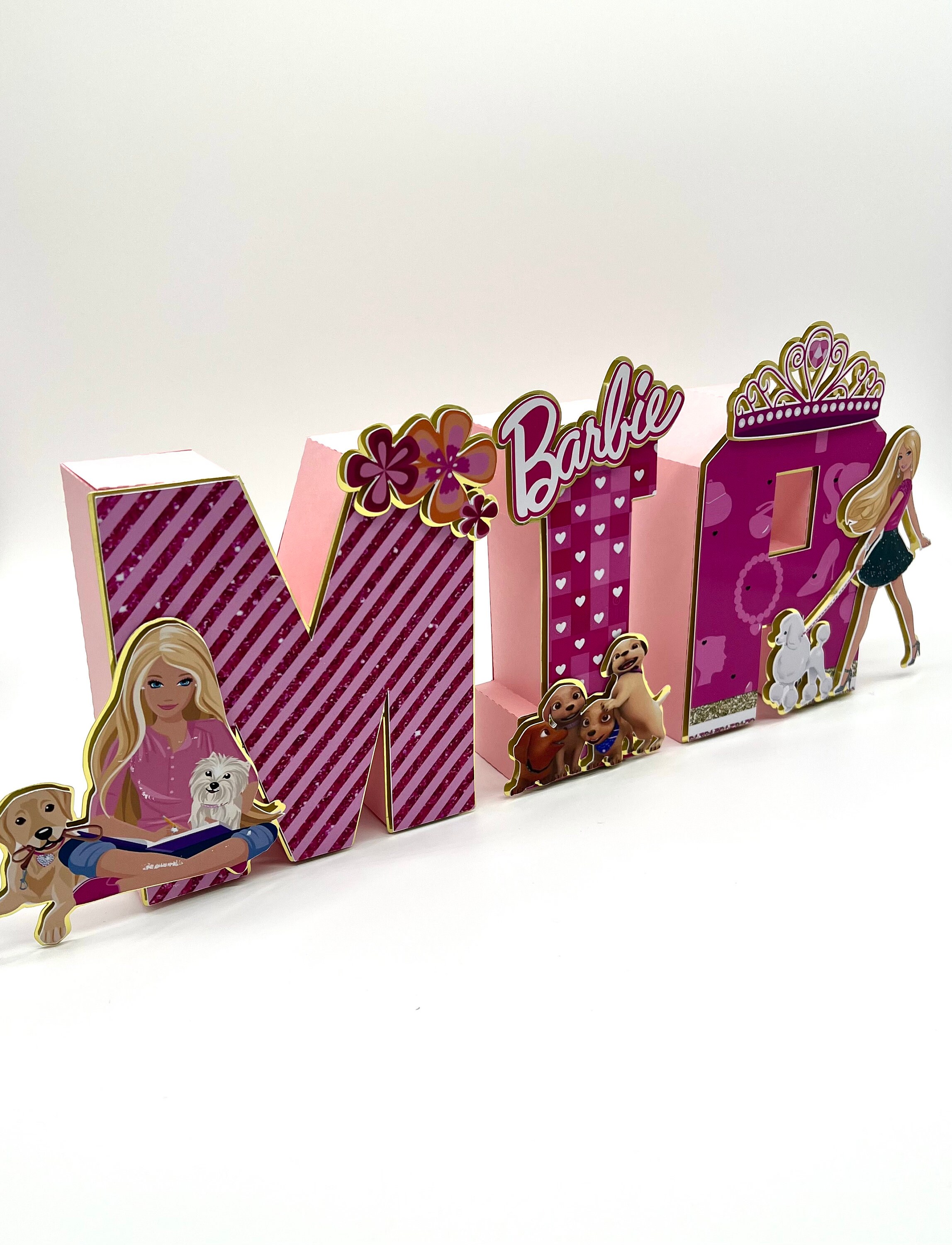 Barbie⑅❤︎ロールシールおすそ分けローディッドペーパーバッグ