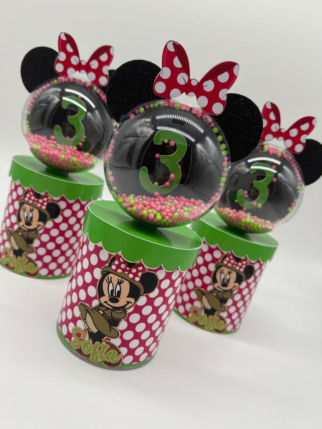 Custom Minnie Mouse Safari Pringles / Pringles Favor Box / - Etsy