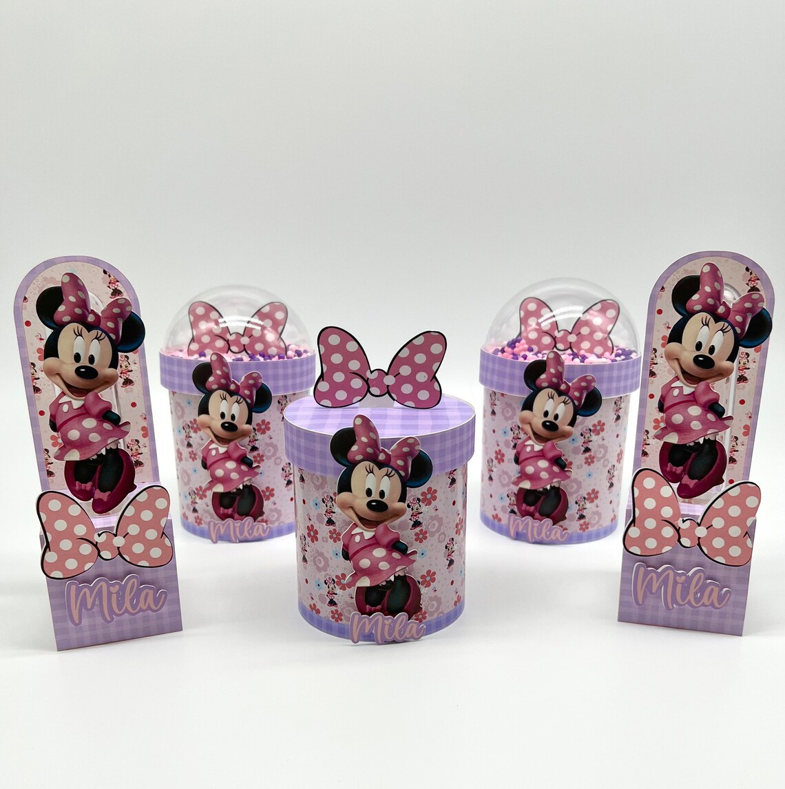 Custom Minnie Mouse Party Box/ Minnie Mouse Party/ Minnie - Etsy