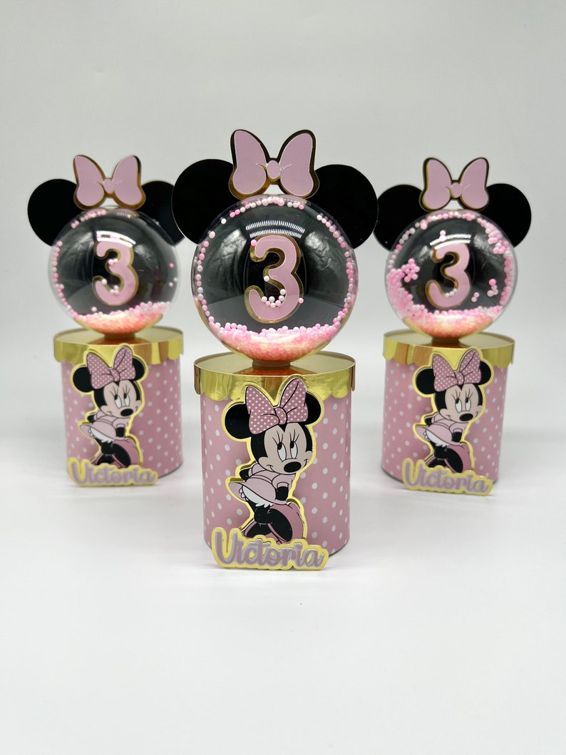 Custom Minnie Mouse Light Pink Pringles / Pringles Favor Box / - Etsy