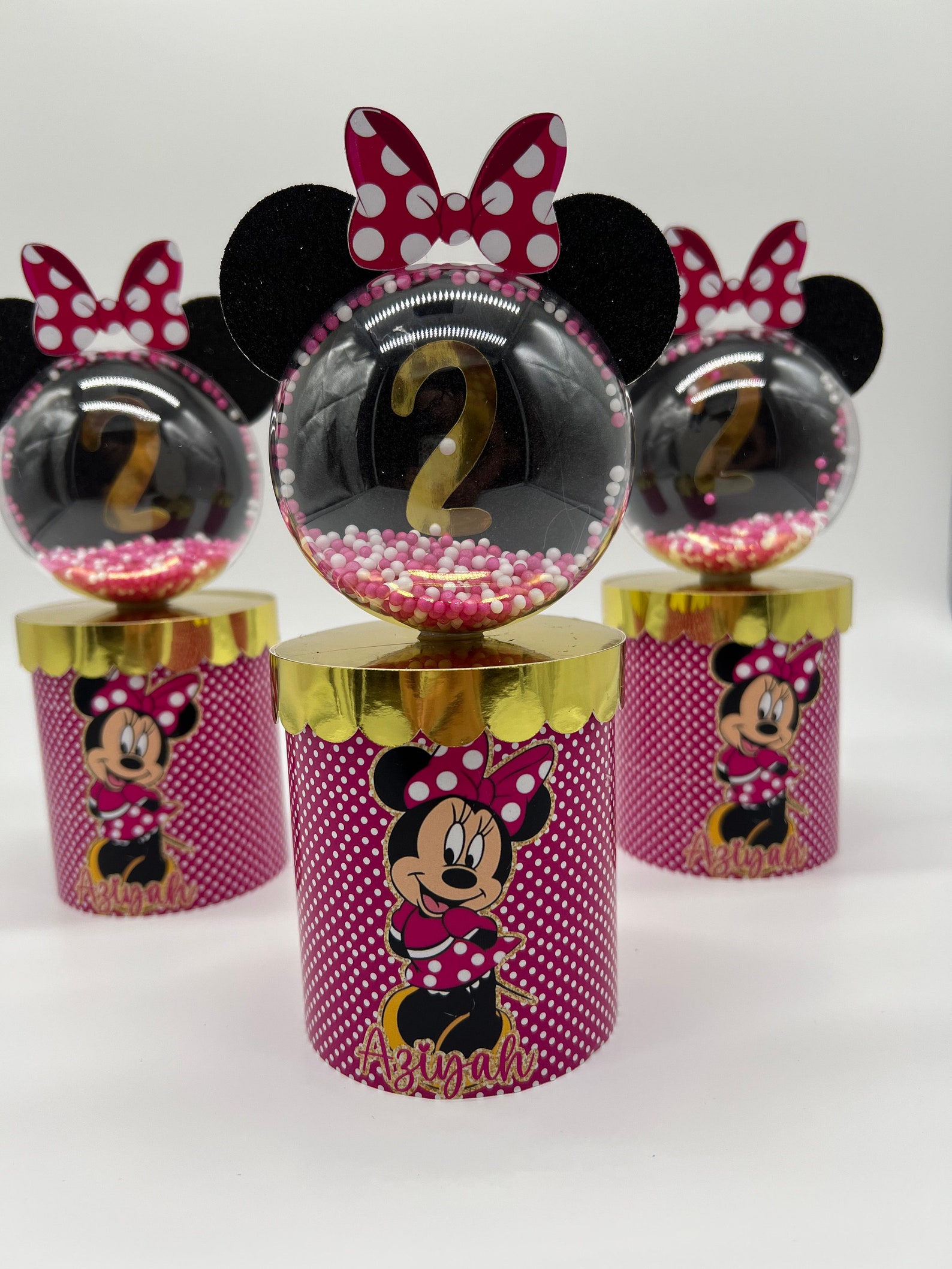 Custom Minnie Mouse Hot Pink Pringles / Pringles Favor Box / - Etsy