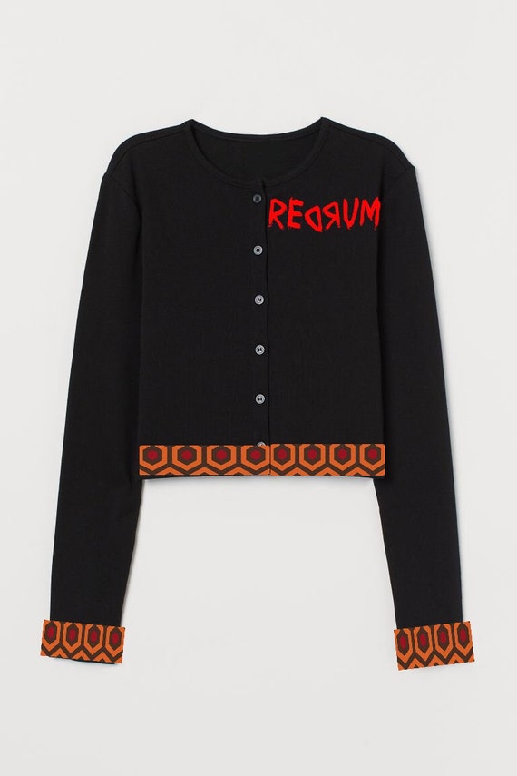Embroidered Cardigan / Overlook Hotel 