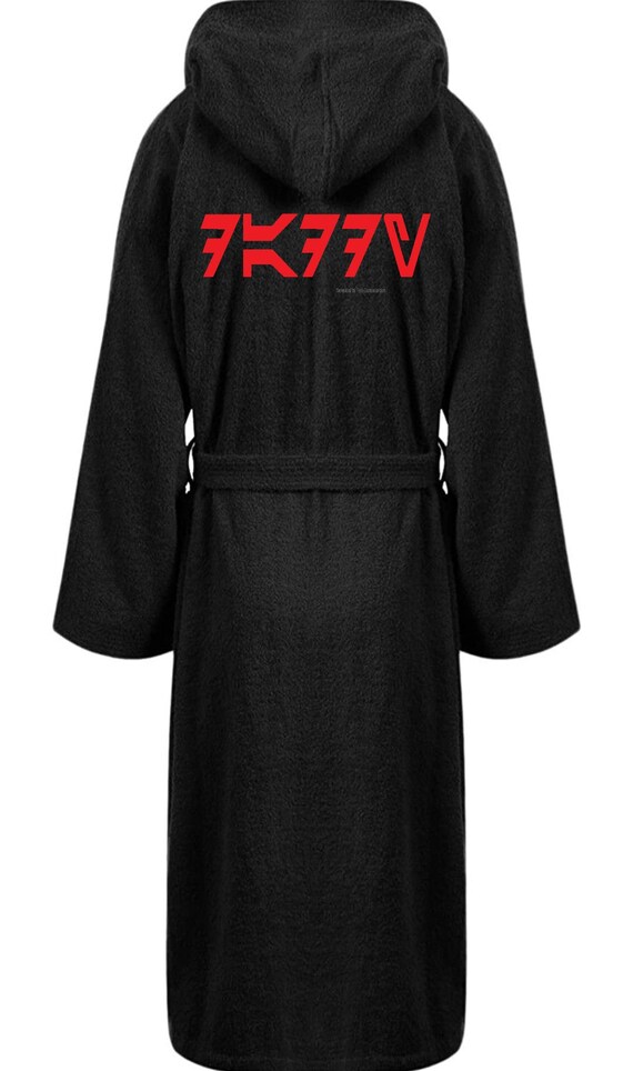 Black Red Geek Star Force Sith Lightsaber Terry Bathrobe Unisex 100 Egyptian Cotton Super Soft Women Men Dressing Gowns Towel Nightwear Etsy Canada