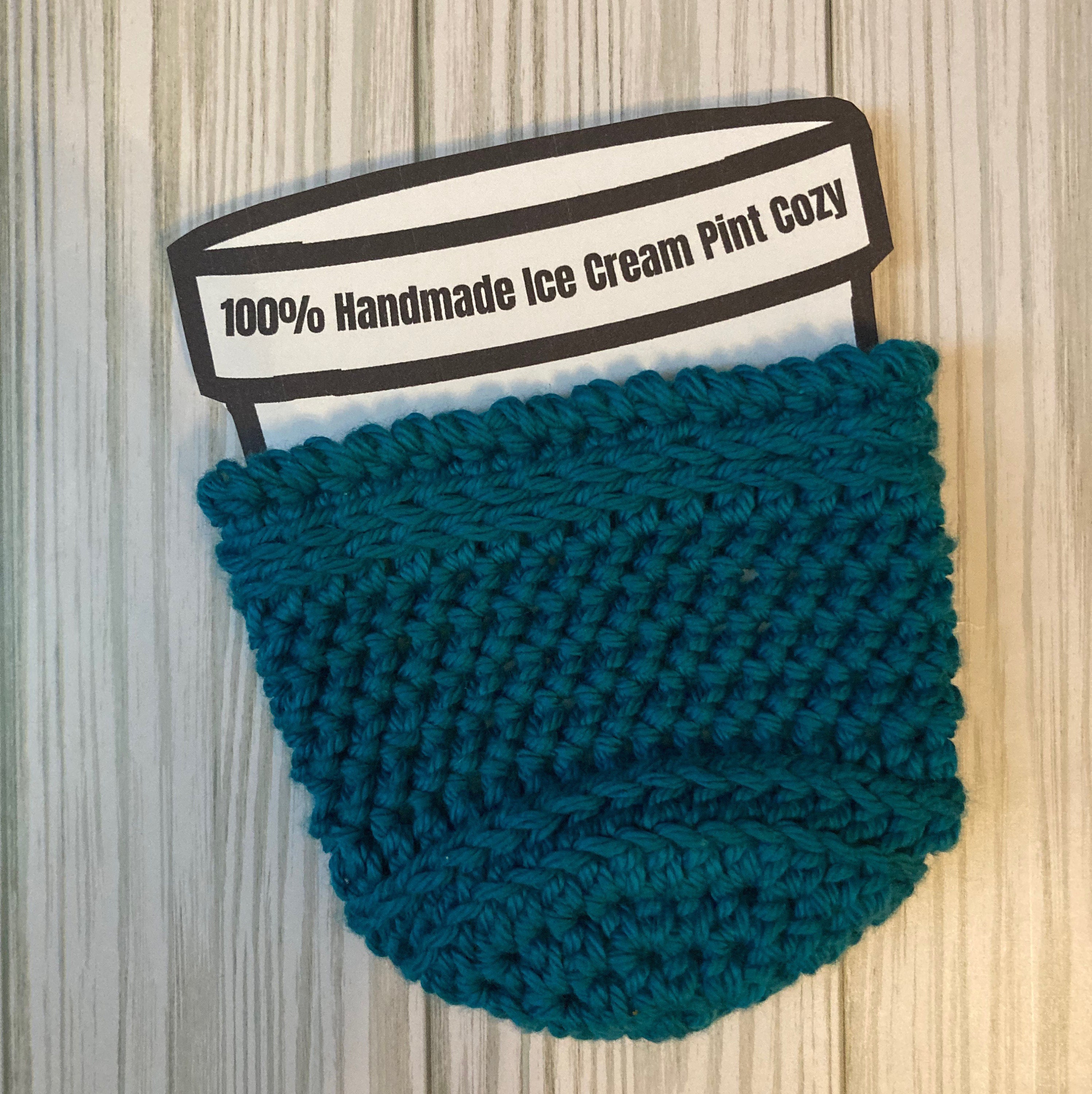 Ice Cream Pint Cozy Template, Printable Pint Cozy Display, Ice Cream