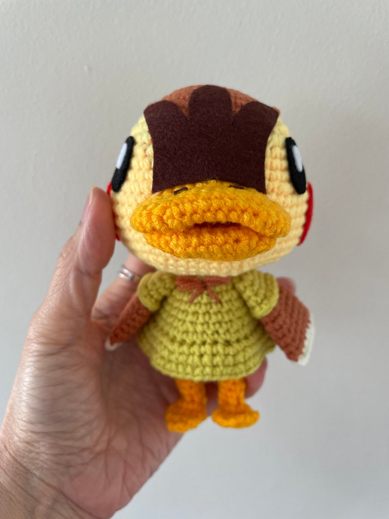 Handmade Animal Crossing Amigurumi Crochet Plush Toy molly/bill/ketchup