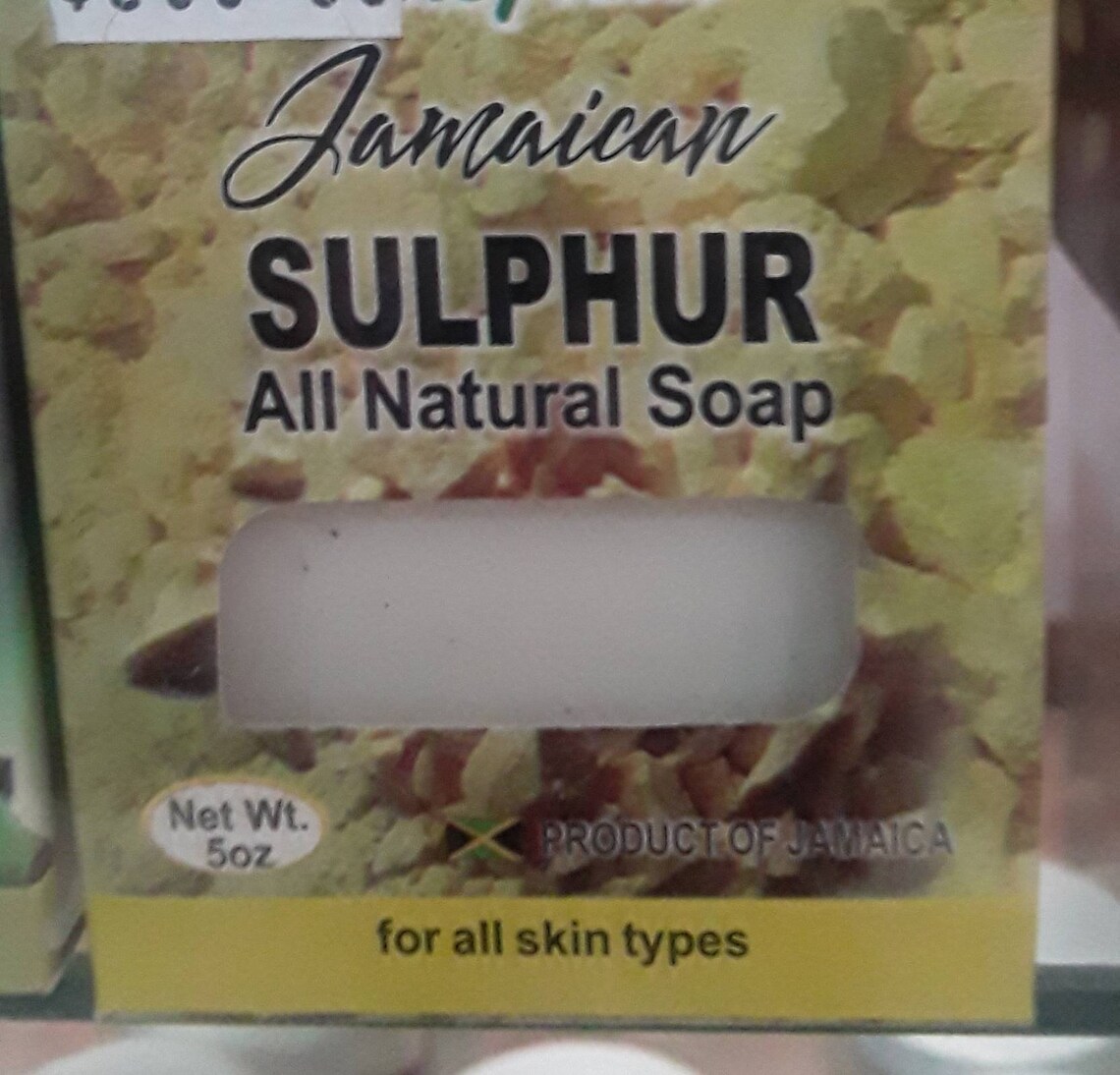 Sulphur Medicated All Natural Soap . All Skin types 5oz Etsy