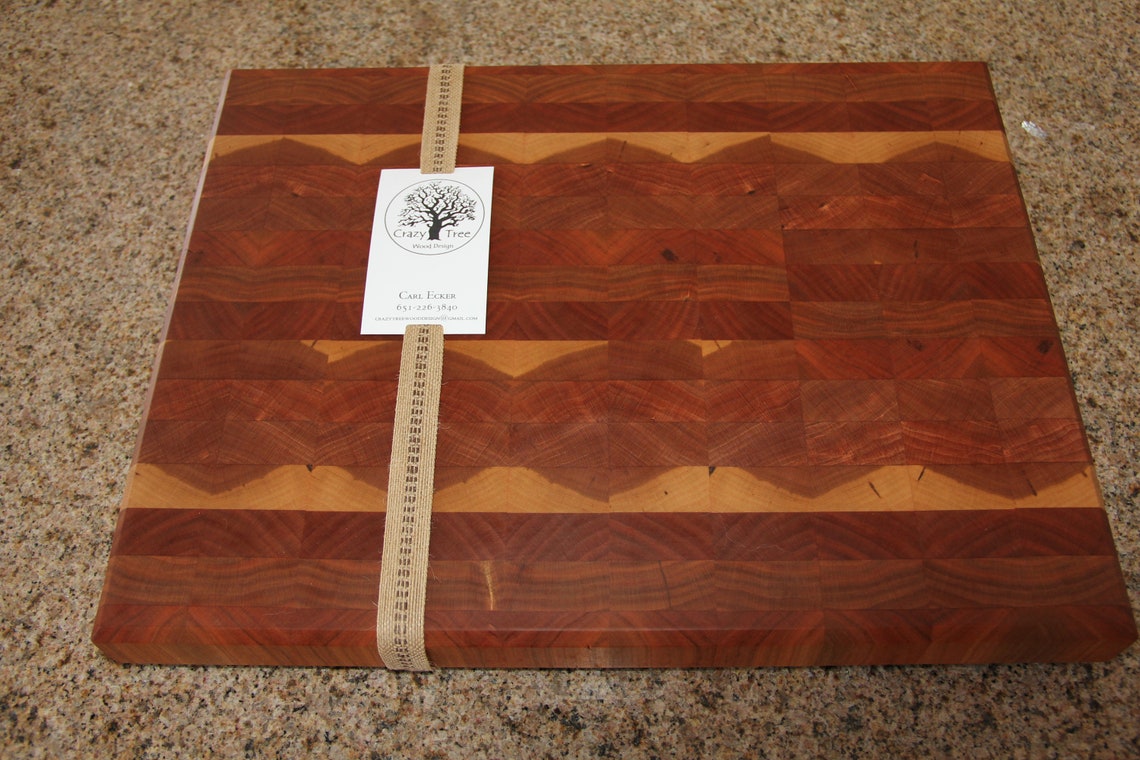 Cherry End Grain Cutting Board Etsy