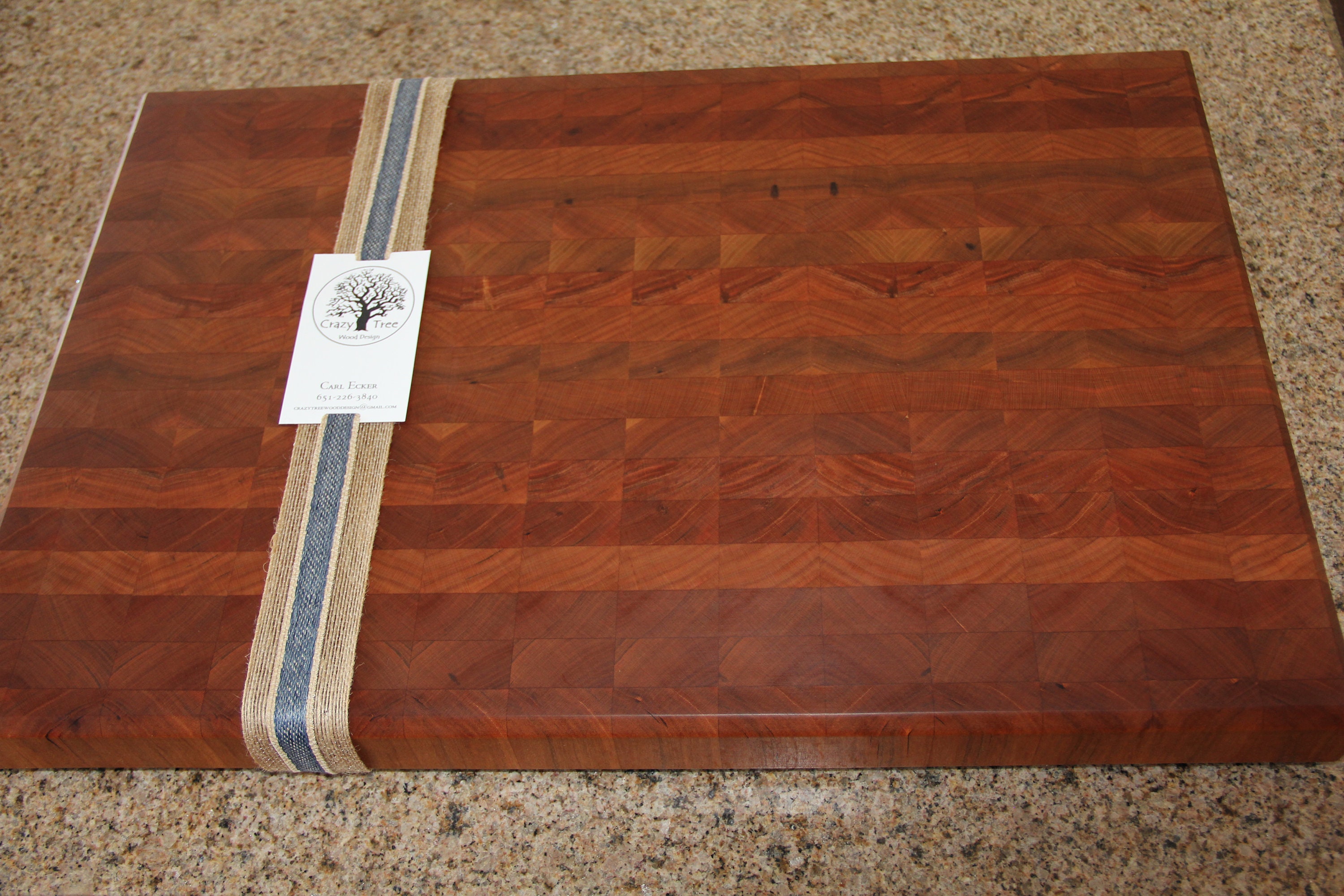 Cherry End Grain Cutting Board Etsy