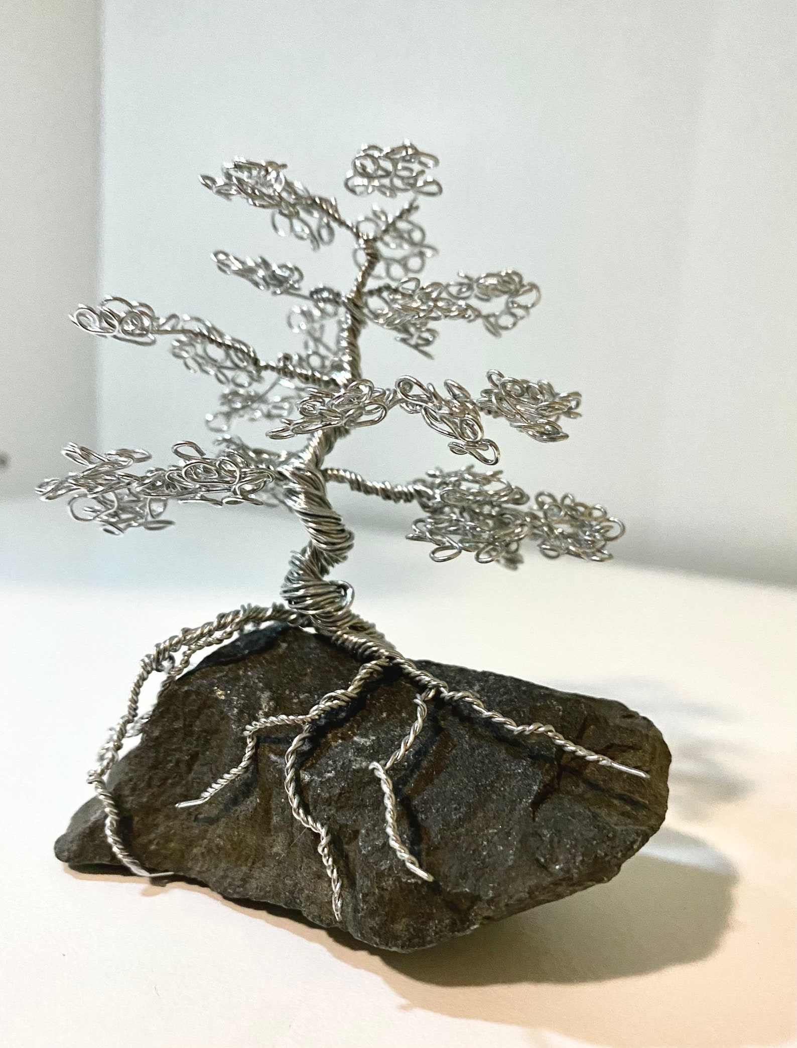 Silver Bonsai Tree WT4 Etsy