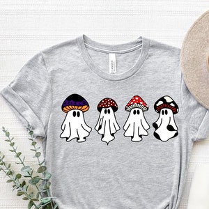 Ghost Sweatshirt, Halloween Sweatshirt, Magic Mushroom Sweatshirt, Spooky Season Shirt, Ghost Shirt, Halloween Shirt, Funny Fall Shirt